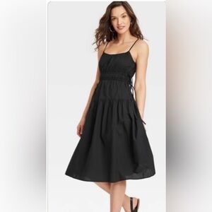 Universal Thread Cinched Waist Midi Sundress in XSmall NWOT